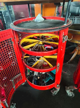 Stock Carrelli Porta Attrezzi Minuteria Usag, ottime condizioni - Foto 4