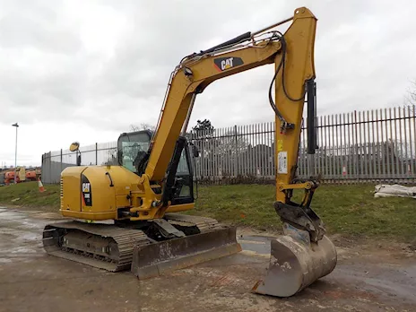 2012 CAT 308 ECR midi escavatore cingoli acciaio