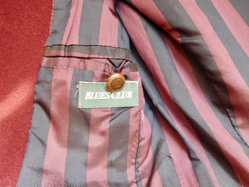 Foto 4Giacca donna BLUES CLUB, made in Italy, taglia 44, colore rosso bordeau