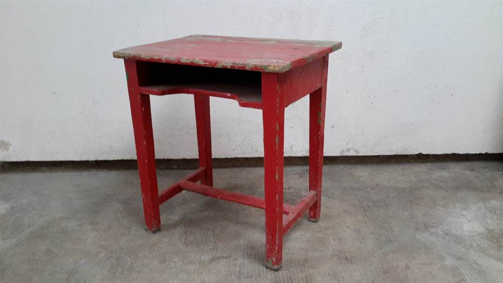 Banco da scuola fine 800 intatto con colore originale - Foto 2