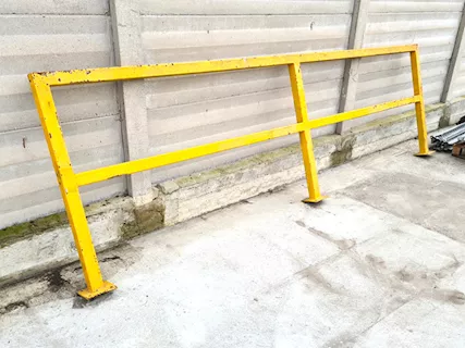 Barriera di sicurezza usata