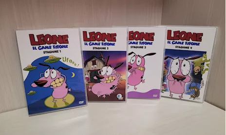 Leone Cane Fifone la serie completa in 4 box DVD