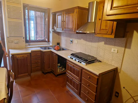Cucina legno massello