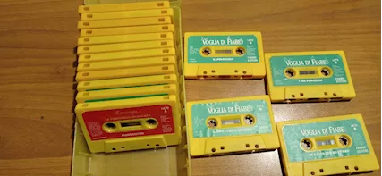 Regalo musicassette fiabe per bambini