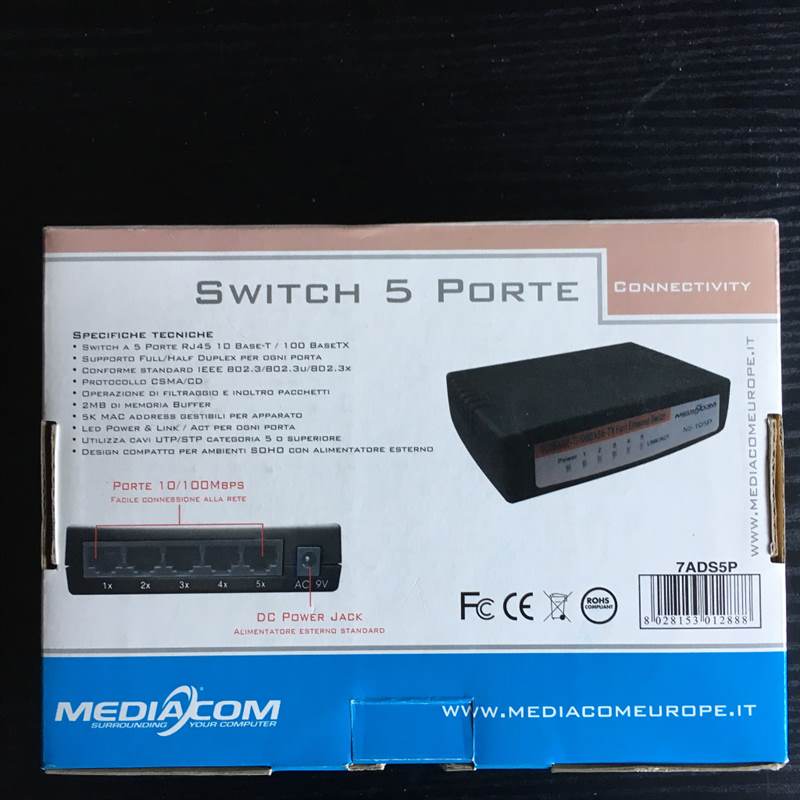 Foto 2Switch 5 porte