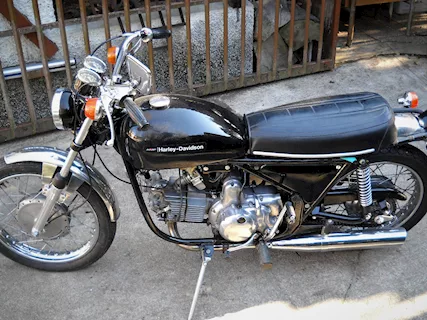 Aermacchi Harley America 350 - 1974, colore originale, in buone condizioni - Foto 3