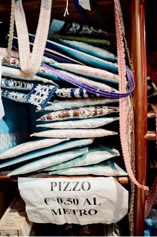 Pizzo, Nastrino e Cotone - 24208 - Anteprima 5