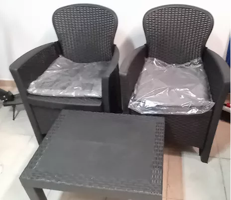 Poltroncine e tavolino