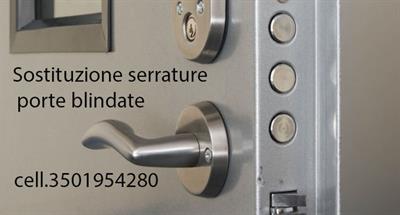 Sostituzione serrature porte blindate - Anteprima 1