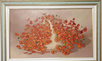 QUADRO AD OLIO SU TELA DI MARIO BONOMETTI - Foto 2