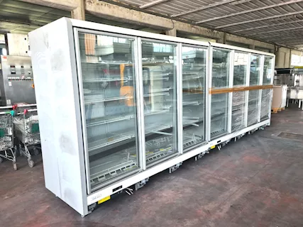 Murale freezer vetrato con motore usato