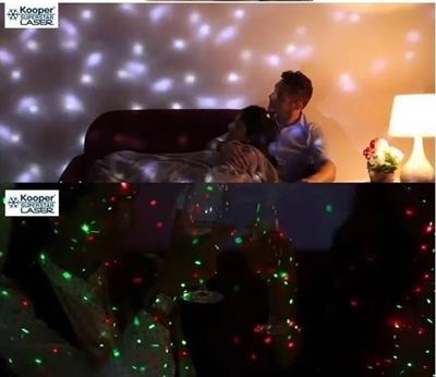 Proiettore luci laser natale o discoteca kooper - Foto 4