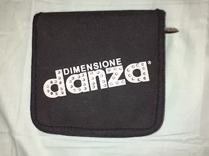 Borsa Porta CD DVD Raccoglitore x 16 dischi Dimensione Danza