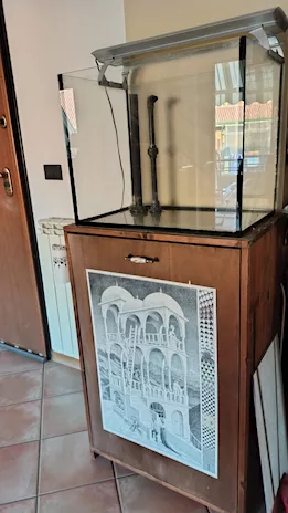 Acquario marino con sump