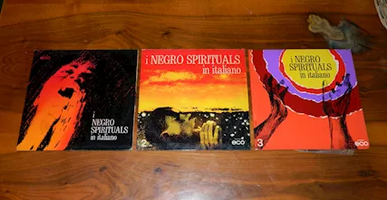 Serie vinili i Negro Spirituals in italiano – 1970
