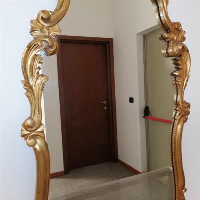 Specchio anni 60, vintage, in legno - Foto 4