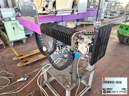Etichetta pallet industriale usata, marca MI, mod. CimPak - Foto 3