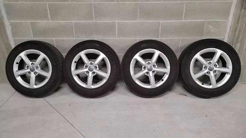 Audi ruote in lega originali, invernali, complete