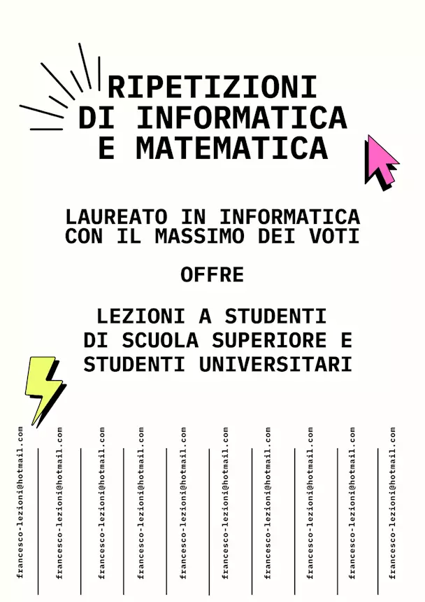 Ripetizioni di Matematica e Informatica