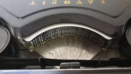 Macchina da scrivere Adler Favorite anni 1930 - Foto 6