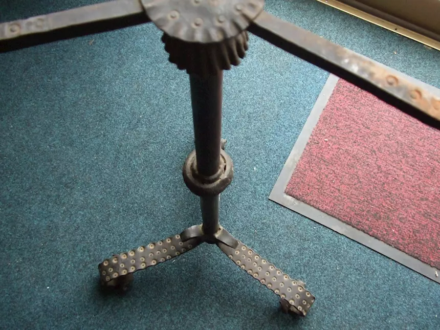 Bacile in rame con supporto in ferro - Foto 8