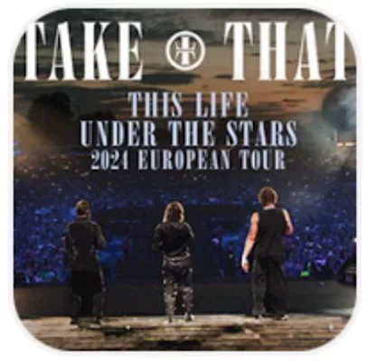 Take That Cavea Roma 8 luglio 2024
