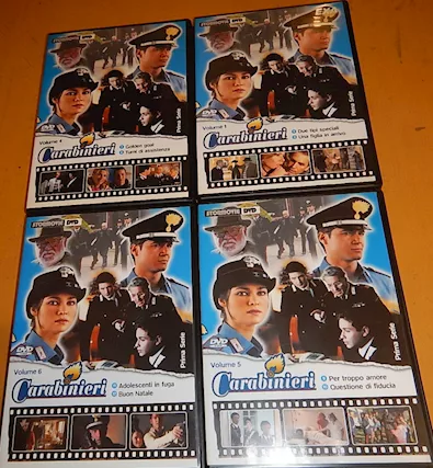 Collezione DVD 1°serie 2005 Carabinieri