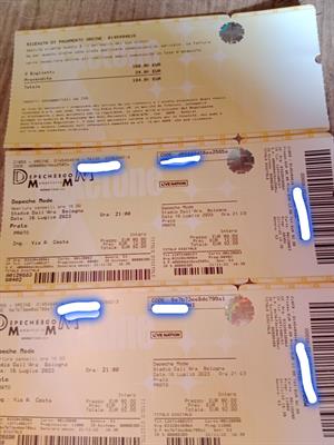 Biglietti Depeche Mode