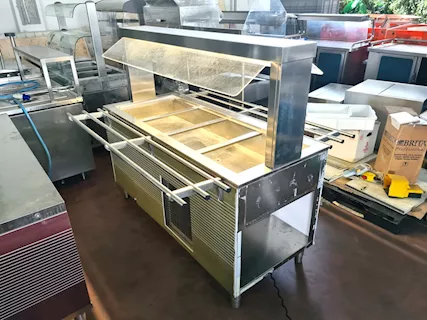 Mobile self service per buffet usato