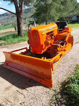 Ruspa Fiat 312c del 1965 larga 135 cm-pattini 31 cm-lama 200