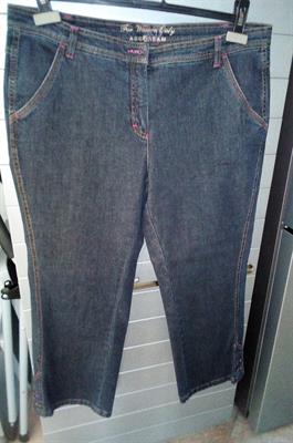 Jeans donna tg.48 blu scuro