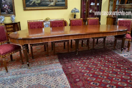 Tavolo da pranzo ovalino allungabile fino a 350 cm