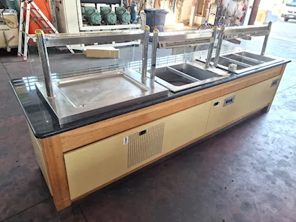 Arredo ristorante self-service completo usato