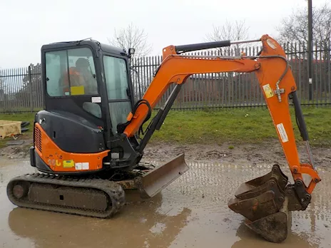 2012 Hitachi ZX29U-3 mini excavatore