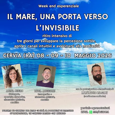 Il mare, una porta verso l'invisibile