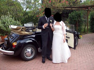 Stupendio abito da sposa color avorio, taglia 44 - Foto 2
