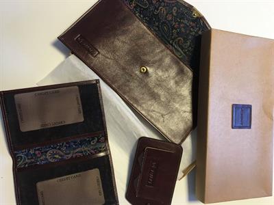 PORTADOCUMENTI da VIAGGIO elegante SET regalo, marca VERINT - Foto 2