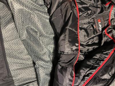 Giacca moto donna 4 stagioni, marca Alike, taglia m - Foto 6