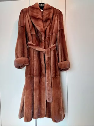 Cappotto pelliccia di visone