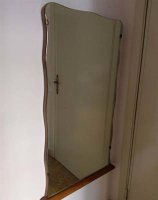 Specchio anni 40/50 per mobile toilette