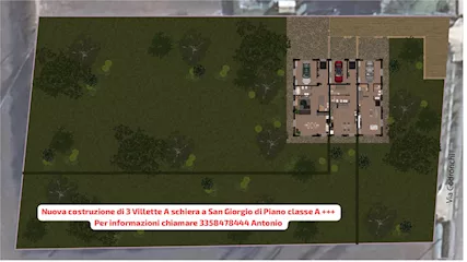 Villette a schiera a San Giorgio Di Piano provincia Bologna