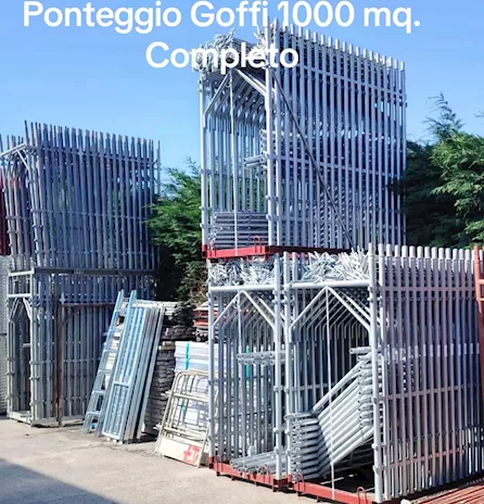 Ponteggio Goffi 1000 mq