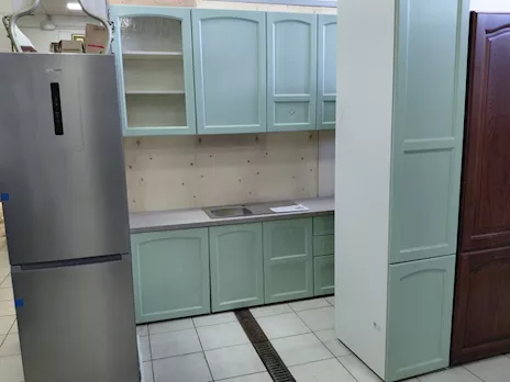 CUCINA COMPONIBILE CON FRIGO SMEG COMBINATO COMPRESO
