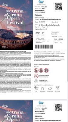 Nabucco, Arena di Verona.