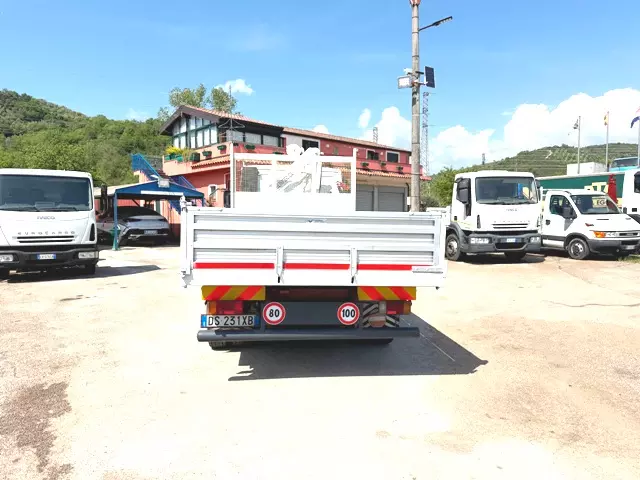 Foto 4 Camion Marca Iveco Eurocargo 75E18 Stralis ribaltabile e gru Km 199500
