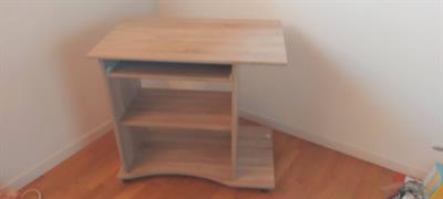 Mobiletto porta computer, in legno - Foto 4