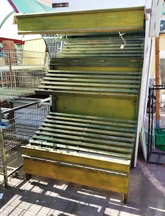 Espositore in Legno Frutta e Verdura 39006, in buone condizioni - Foto 2