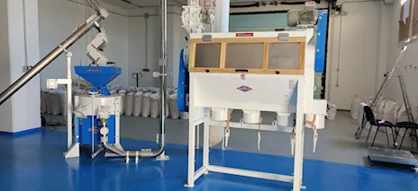 Impianto di molitura cereali a pietra 200 kg/h