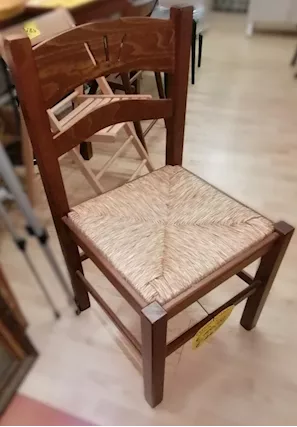 SEDIA IN LEGNO