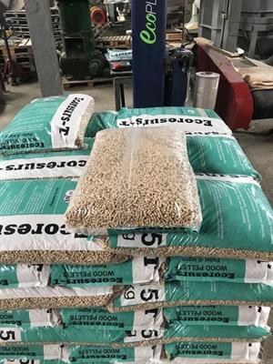 Vendita pellet di pino A1 EN+
